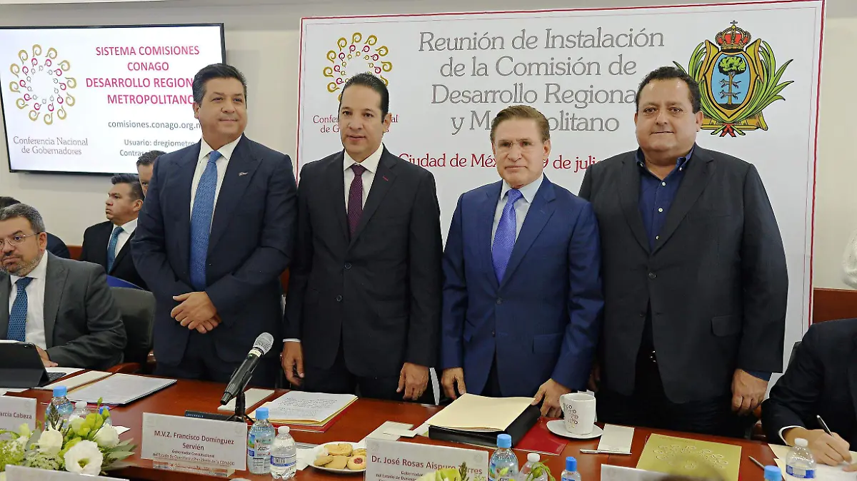 Preside Aispuro Comisión de Desarrollo Regional y Metropolitano